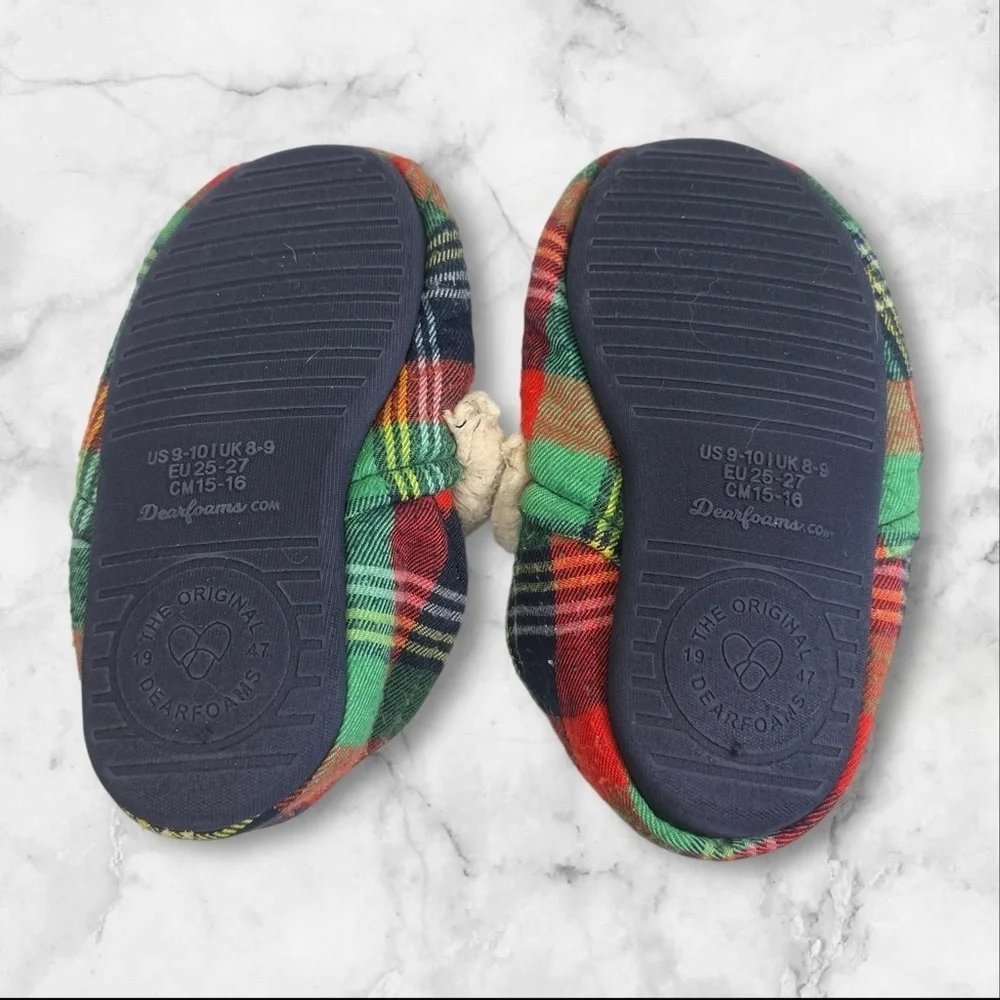 Toddler “Lil Bear” slippers size 9-10